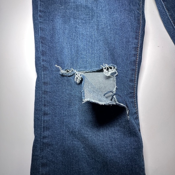 Refuge Bib Overalls Adjustable Bibs Women’s Size 10 Denim - Picture 5 of 11